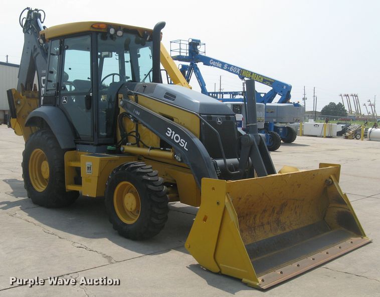 image for item DG5291 2015 John Deere 310SL  backhoe