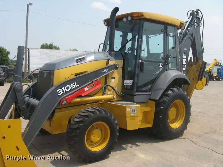 image for item DG5291 2015 John Deere 310SL  backhoe