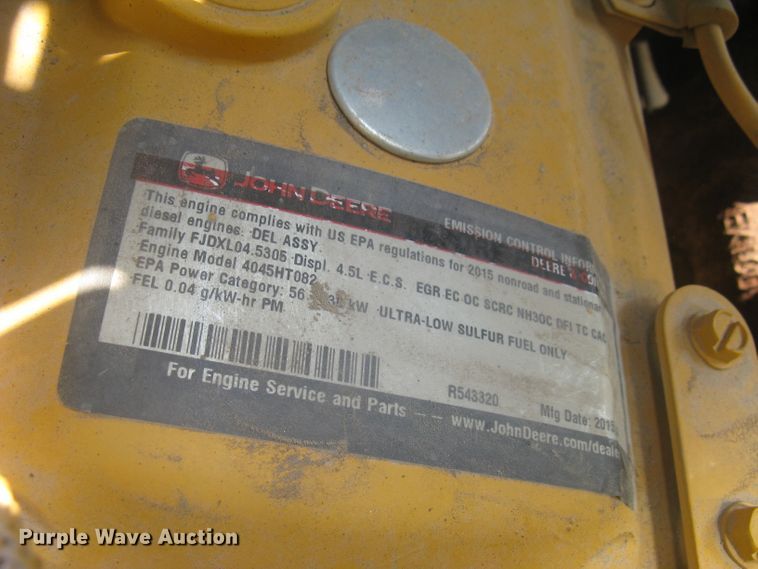 image for item DG5291 2015 John Deere 310SL  backhoe