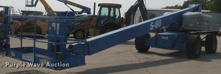 image for item DG5292 2007 Genie S80  boom lift