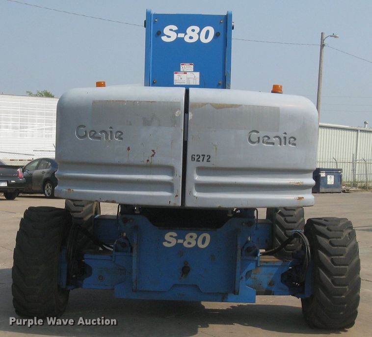 image for item DG5292 2007 Genie S80  boom lift