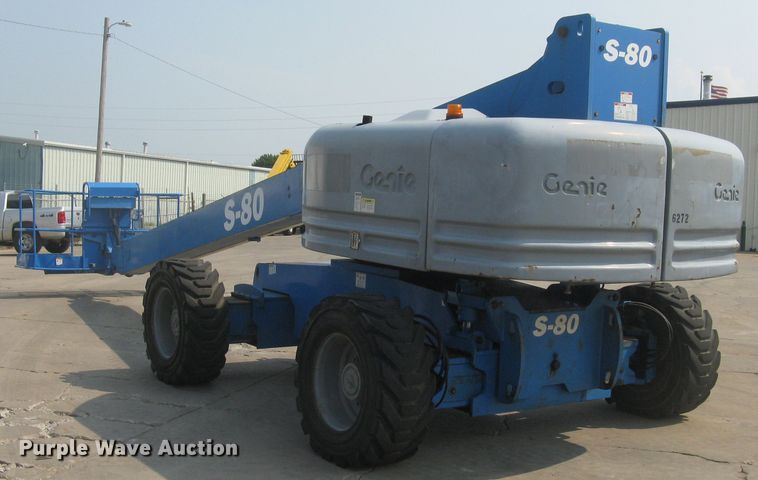 image for item DG5292 2007 Genie S80  boom lift
