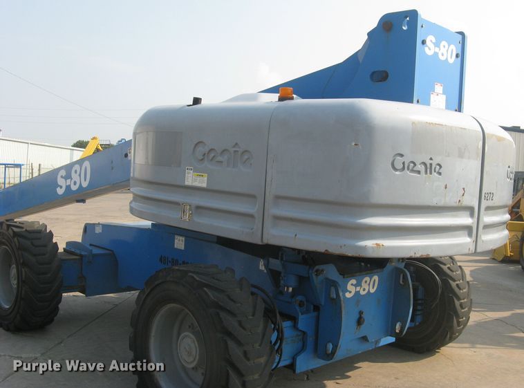 image for item DG5292 2007 Genie S80  boom lift