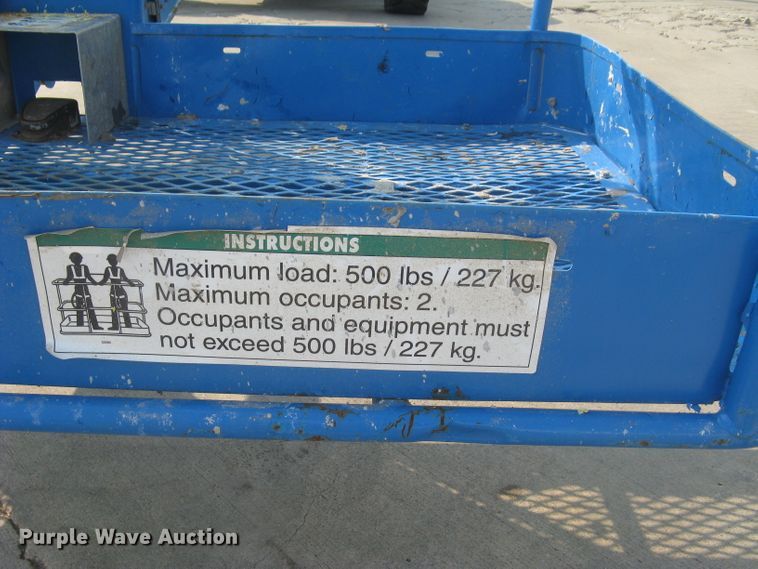 image for item DG5292 2007 Genie S80  boom lift