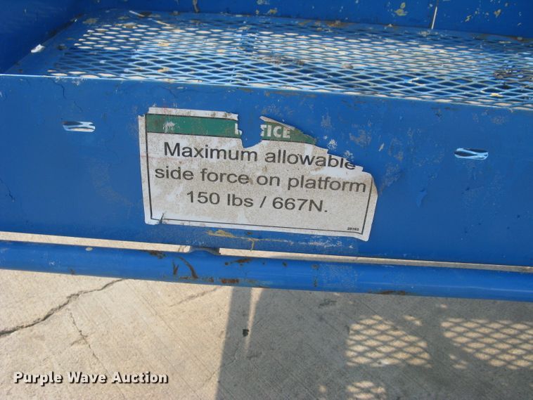 image for item DG5292 2007 Genie S80  boom lift