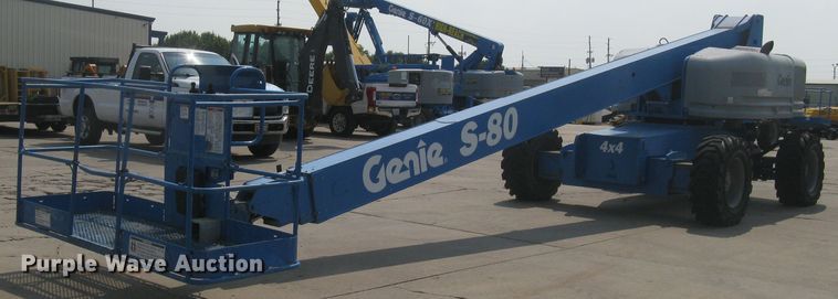 image for item DG5295 2006 Genie S80  boom lift
