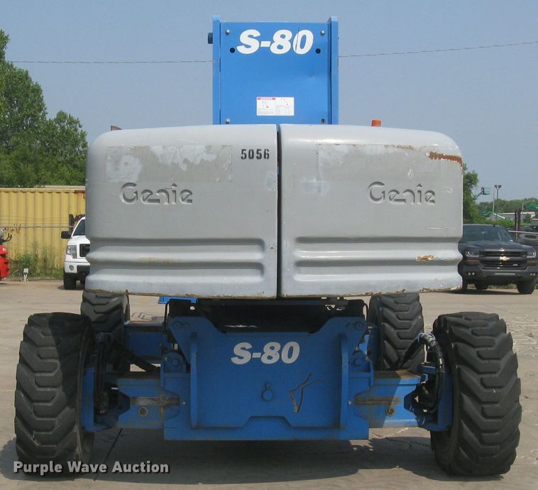 image for item DG5295 2006 Genie S80  boom lift