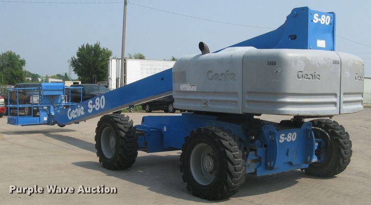 image for item DG5295 2006 Genie S80  boom lift