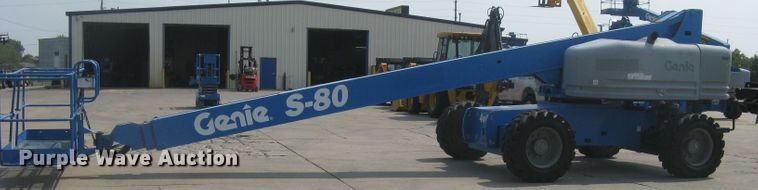 image for item DG5295 2006 Genie S80  boom lift