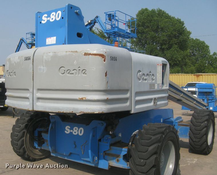 image for item DG5295 2006 Genie S80  boom lift