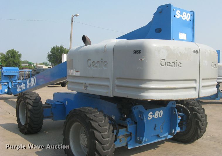 image for item DG5295 2006 Genie S80  boom lift