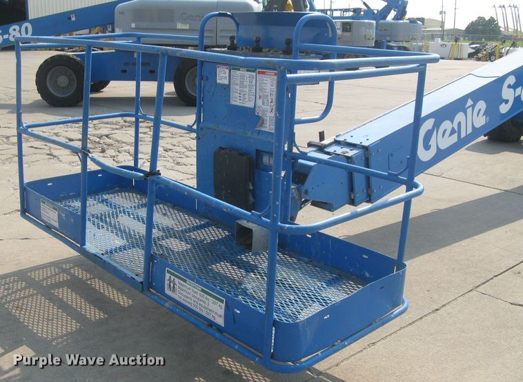 image for item DG5295 2006 Genie S80  boom lift