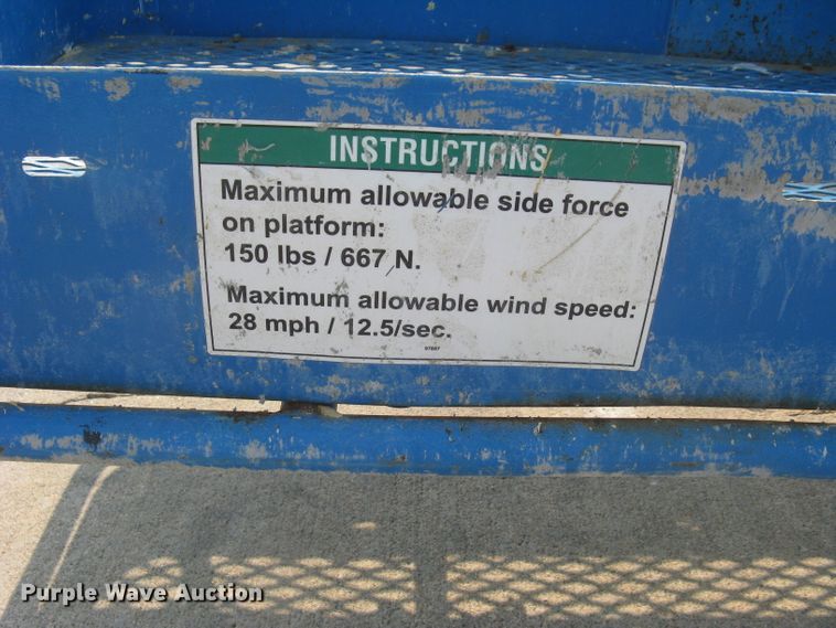 image for item DG5295 2006 Genie S80  boom lift