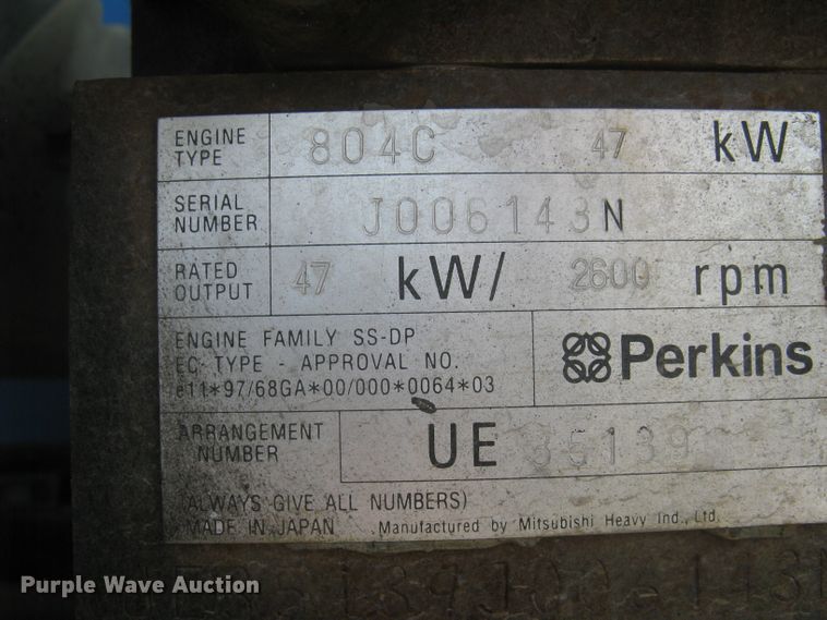 image for item DG5295 2006 Genie S80  boom lift