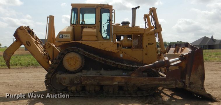 image for item DH7263 1984 Caterpillar D8L  dozer