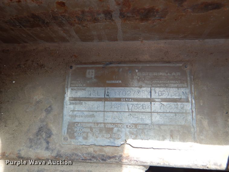 image for item DH7263 1984 Caterpillar D8L  dozer