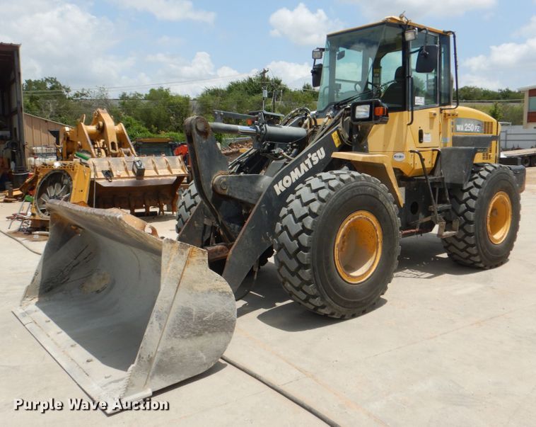 image for item DH7269 2012 Komatsu WA250PZ-6  wheel loader
