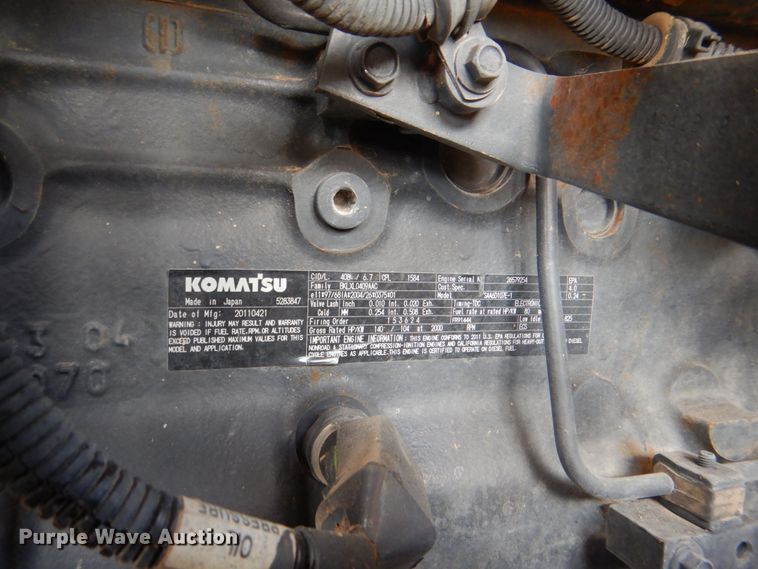 image for item DH7269 2012 Komatsu WA250PZ-6  wheel loader