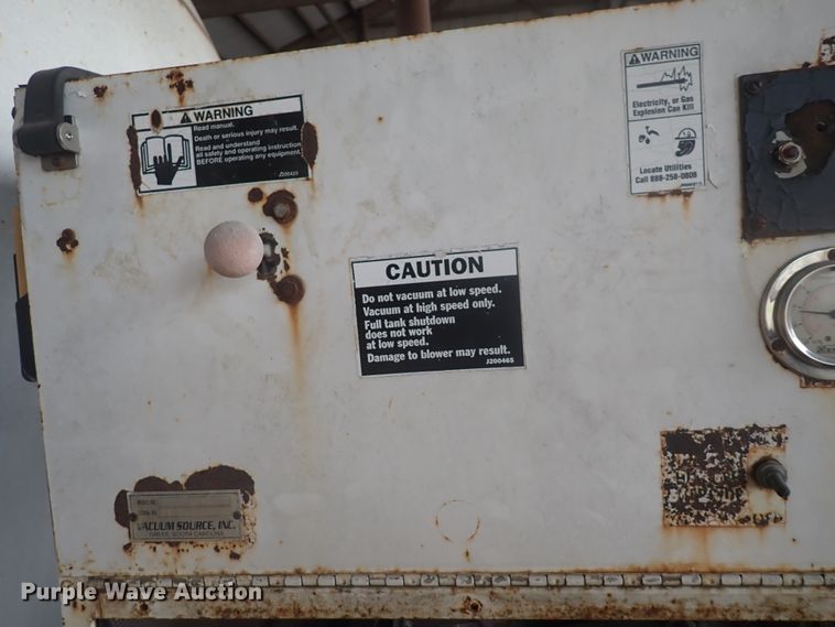 image for item DJ5692 2000 Vacuum Source V-T/800D  vacuum excavator