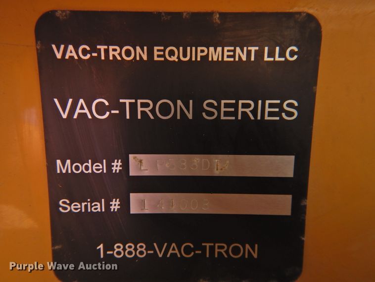image for item DJ8469 2014 Vac-Tron LP533DT  vacuum excavator