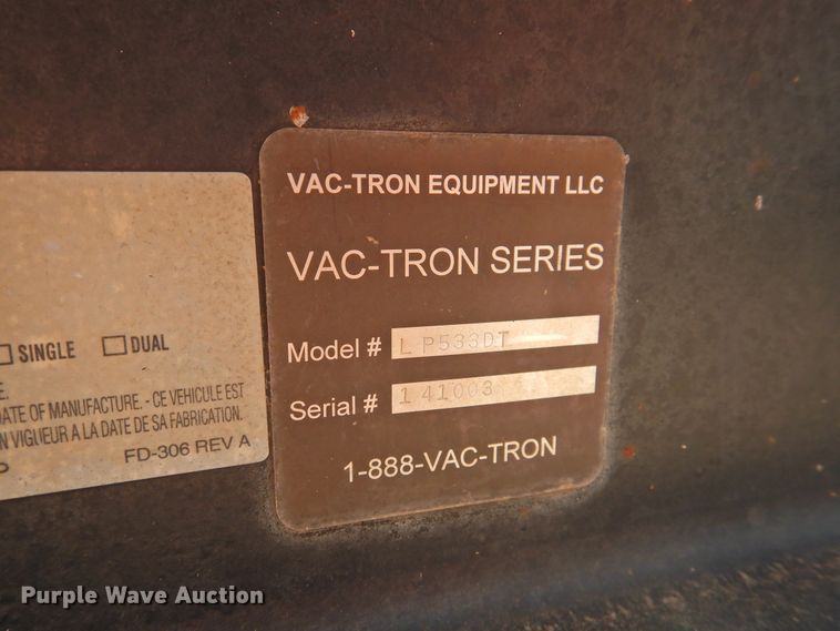 image for item DJ8469 2014 Vac-Tron LP533DT  vacuum excavator
