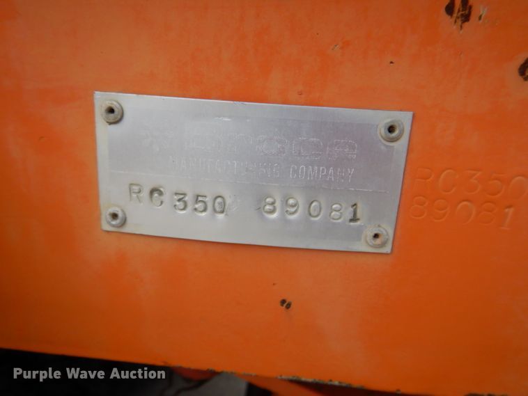 image for item DL3408 1998 Broce RC350  broom