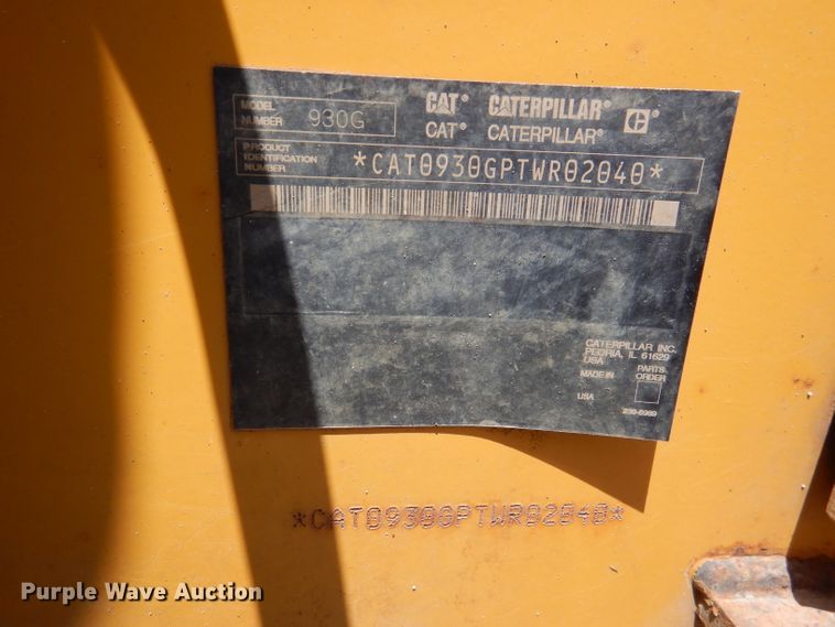 image for item DM0534 2006 Caterpillar 930G  wheel loader