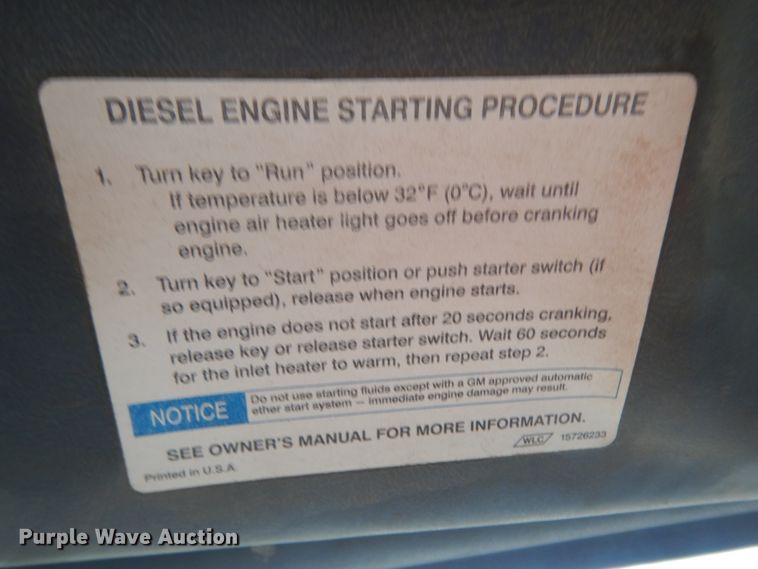 image for item DM2980 2000 GMC C7500  dump truck