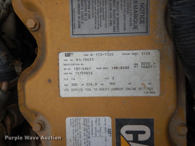 image for item DM2980 2000 GMC C7500  dump truck