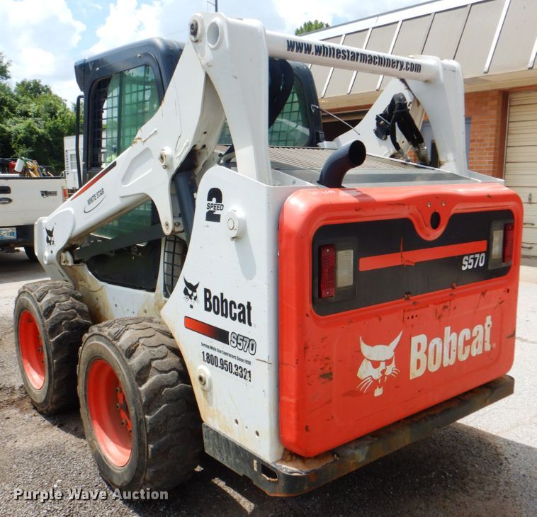 image for item DM3839 2016 Bobcat S570  skid steer loader
