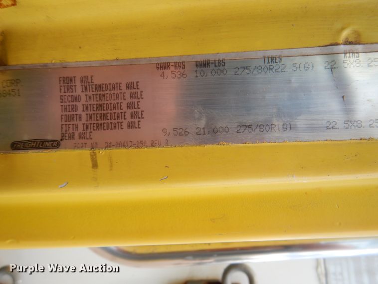 image for item DM3888 1996 Freightliner FL70  tank truck with pressure washer