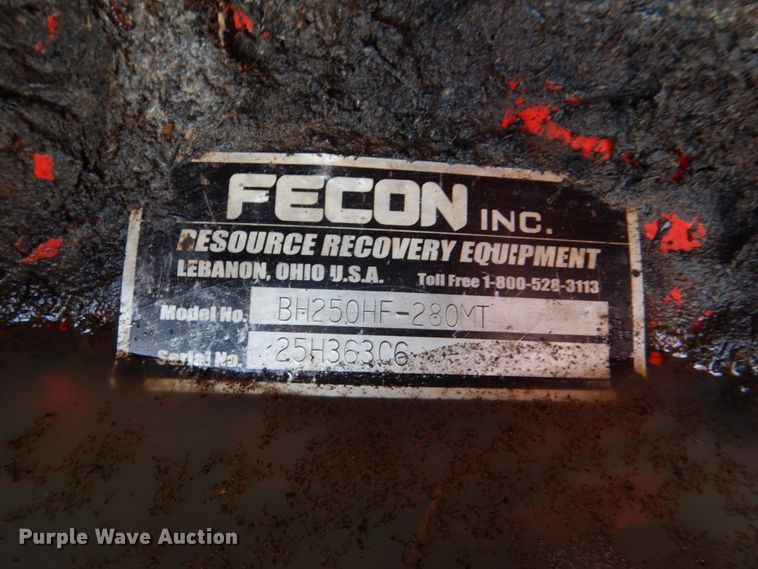 image for item DM3890 Fecon BH250HF-280MT  mulcher