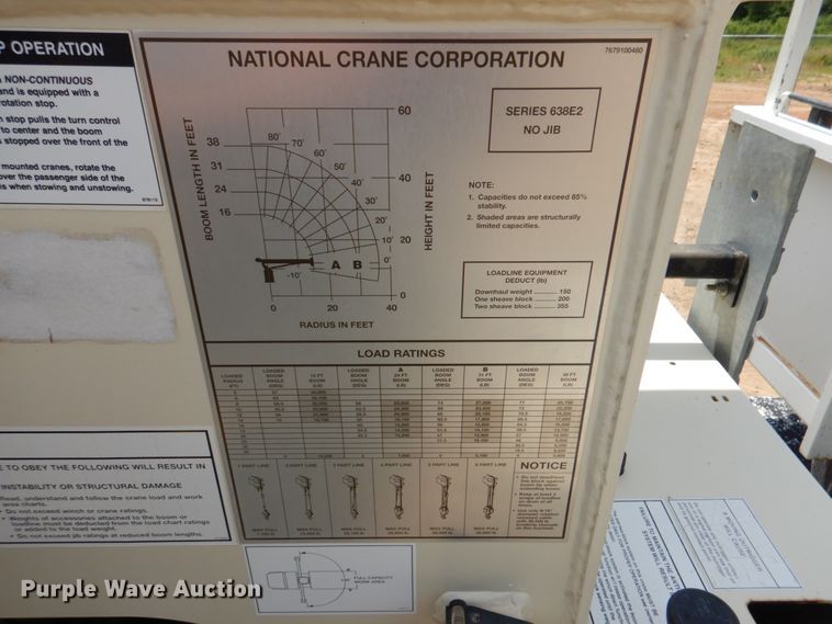 image for item DM3902 2009 Sterling LT9500  crane truck