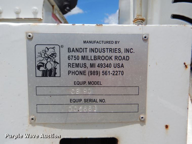 image for item DM3904 Bandit 90  wood chipper