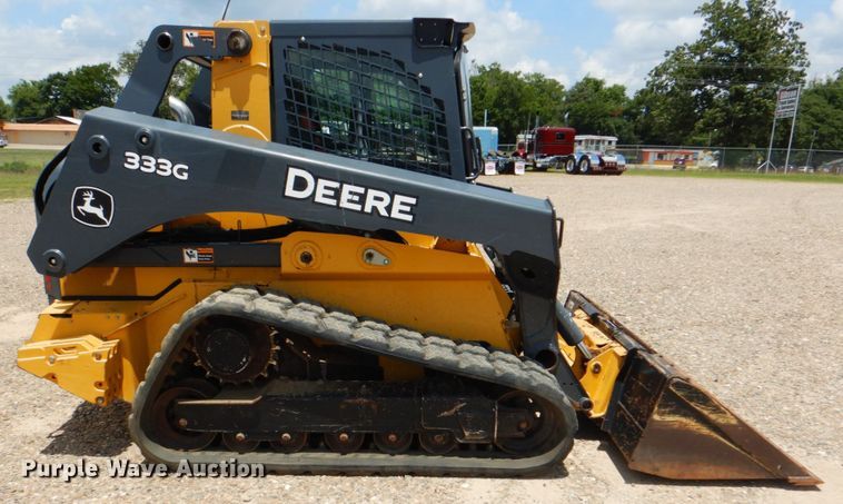 image for item DM3905 2018 John Deere 333G  tracked skid steer loader