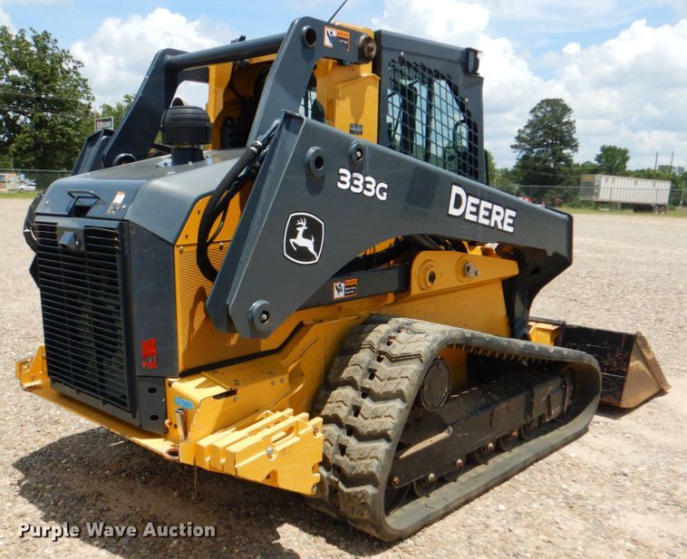 image for item DM3905 2018 John Deere 333G  tracked skid steer loader