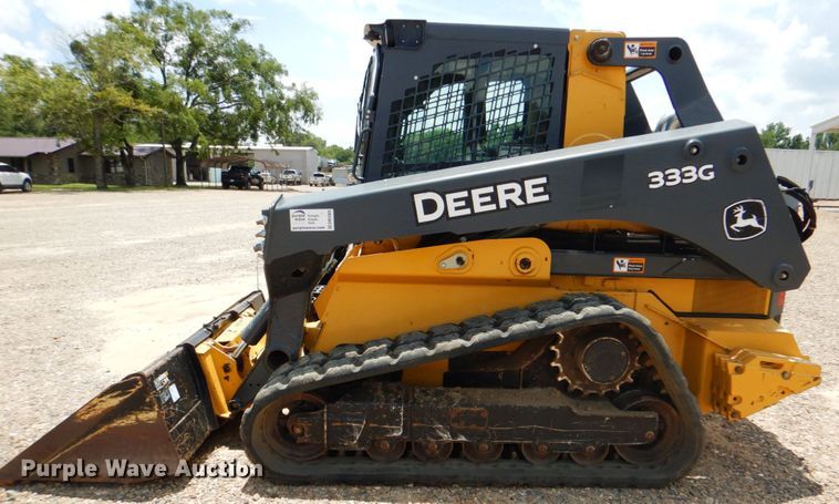 image for item DM3905 2018 John Deere 333G  tracked skid steer loader