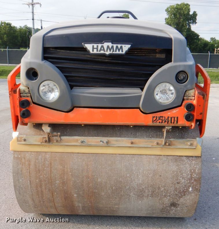 image for item DM3916 2015 Hamm HD13  double drum vibratory roller