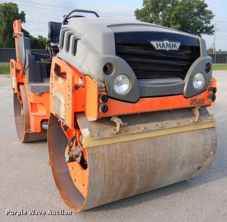 image for item DM3916 2015 Hamm HD13  double drum vibratory roller