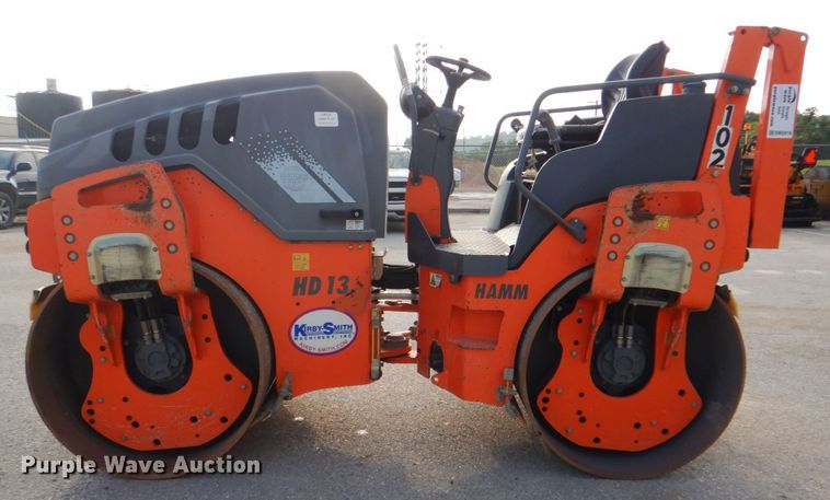image for item DM3916 2015 Hamm HD13  double drum vibratory roller