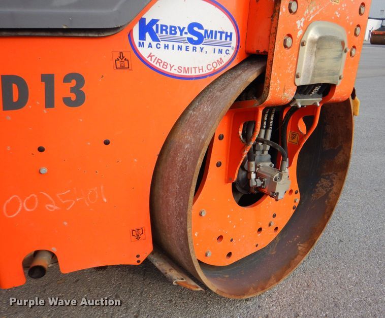 image for item DM3916 2015 Hamm HD13  double drum vibratory roller