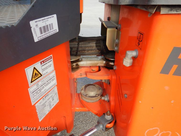 image for item DM3916 2015 Hamm HD13  double drum vibratory roller