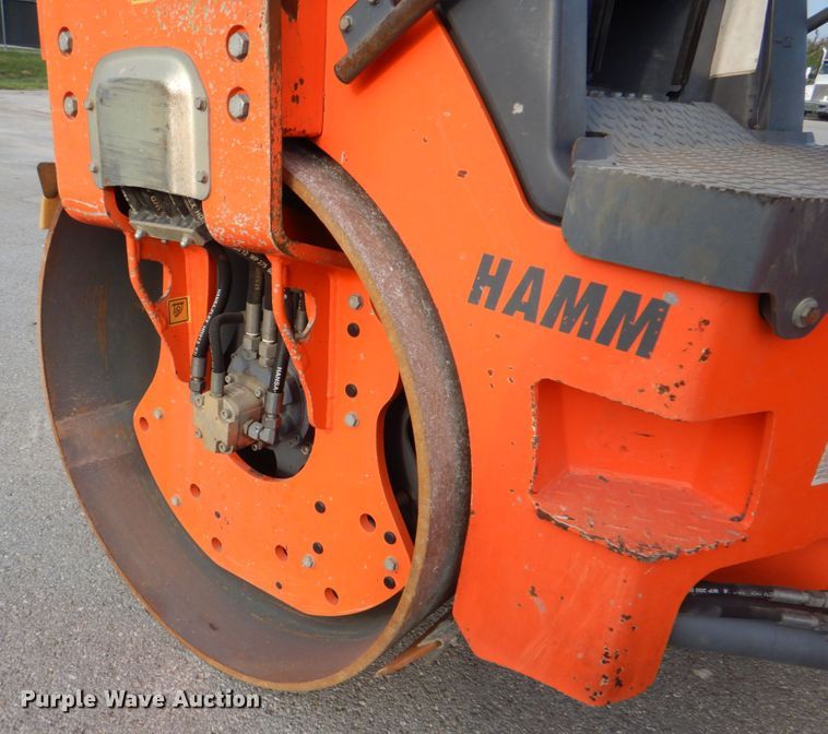 image for item DM3916 2015 Hamm HD13  double drum vibratory roller