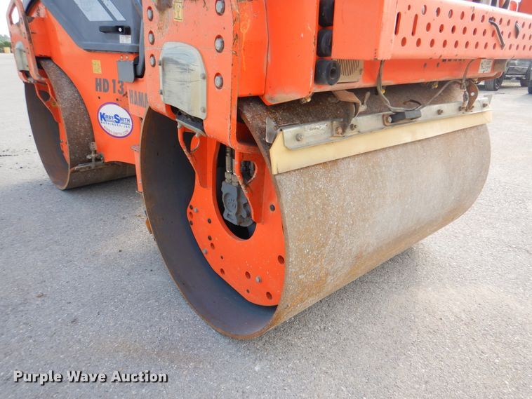 image for item DM3916 2015 Hamm HD13  double drum vibratory roller
