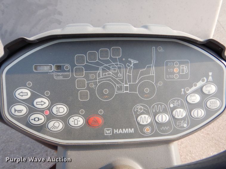 image for item DM3916 2015 Hamm HD13  double drum vibratory roller