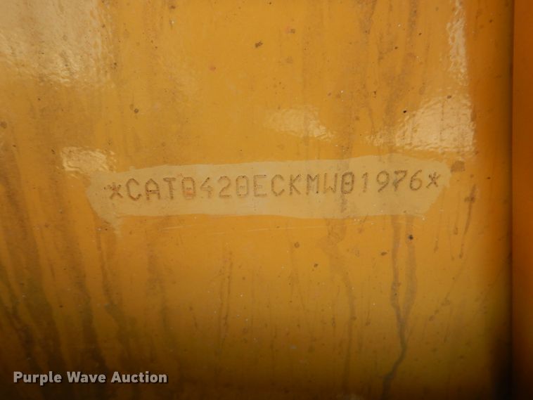 image for item DM3931 2007 Caterpillar 420E IT  backhoe