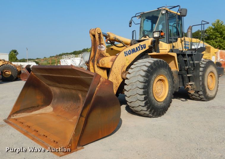image for item DM3932 2012 Komatsu WA500-7  wheel loader