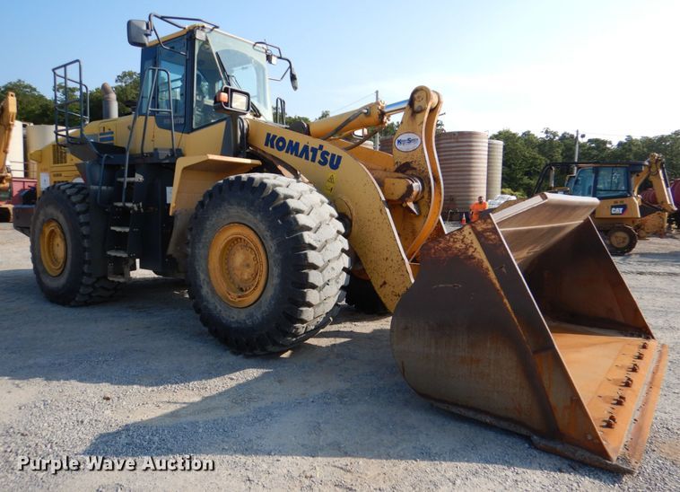 image for item DM3932 2012 Komatsu WA500-7  wheel loader