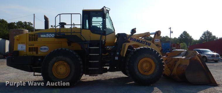 image for item DM3932 2012 Komatsu WA500-7  wheel loader