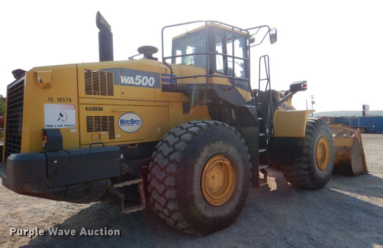image for item DM3932 2012 Komatsu WA500-7  wheel loader